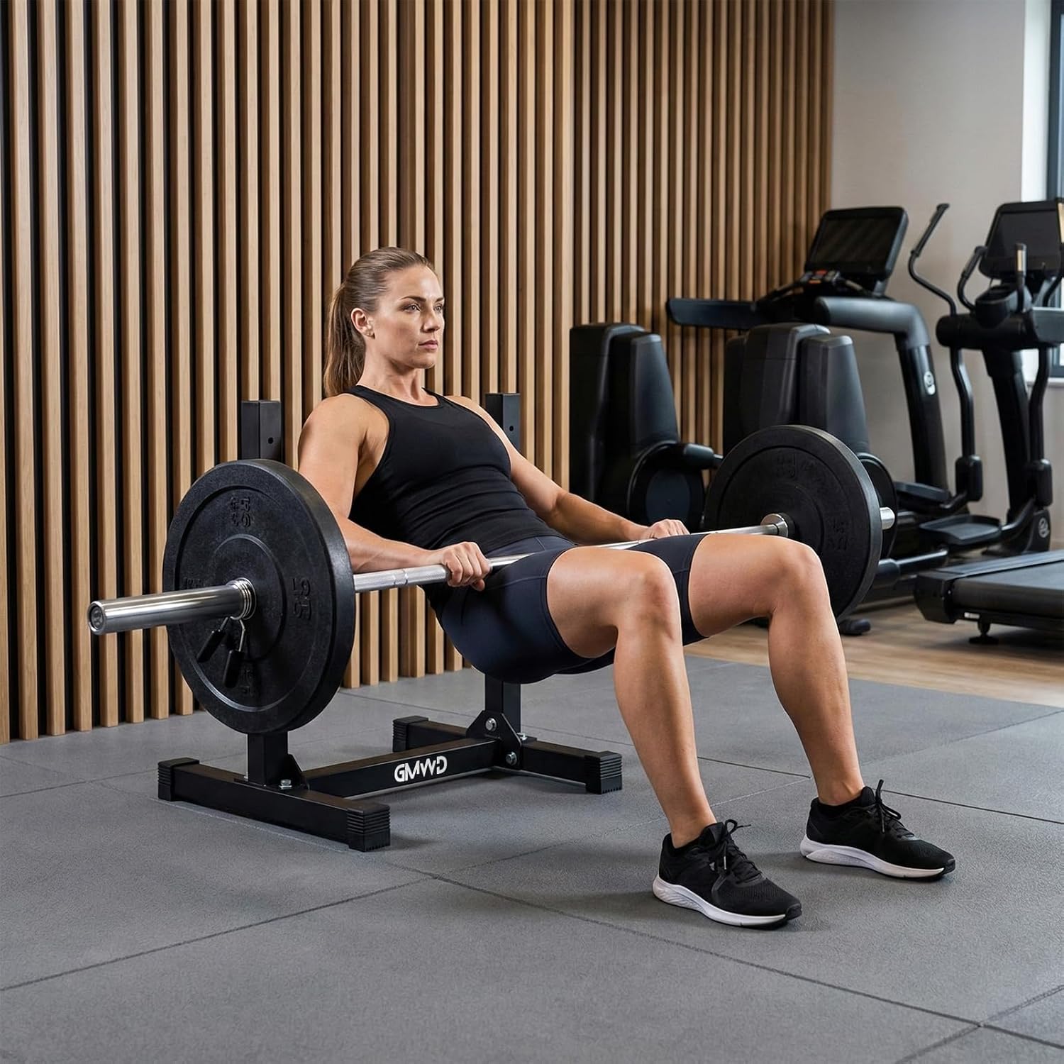 Single Leg Squat Stand Adjustable Bulgarian Split Squat Trainer