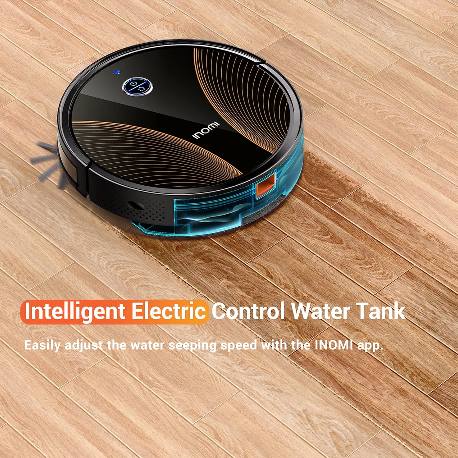 Robot Vacuum Mop 2200Pa App Alexa Control Slim Auto Recharge Pet