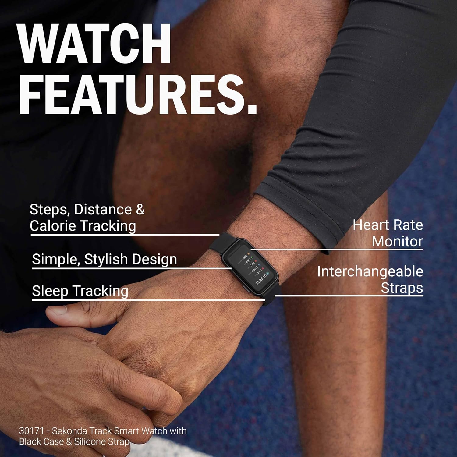 Smart Fitness Watch 1.47 Touch Screen IP68 Tracker