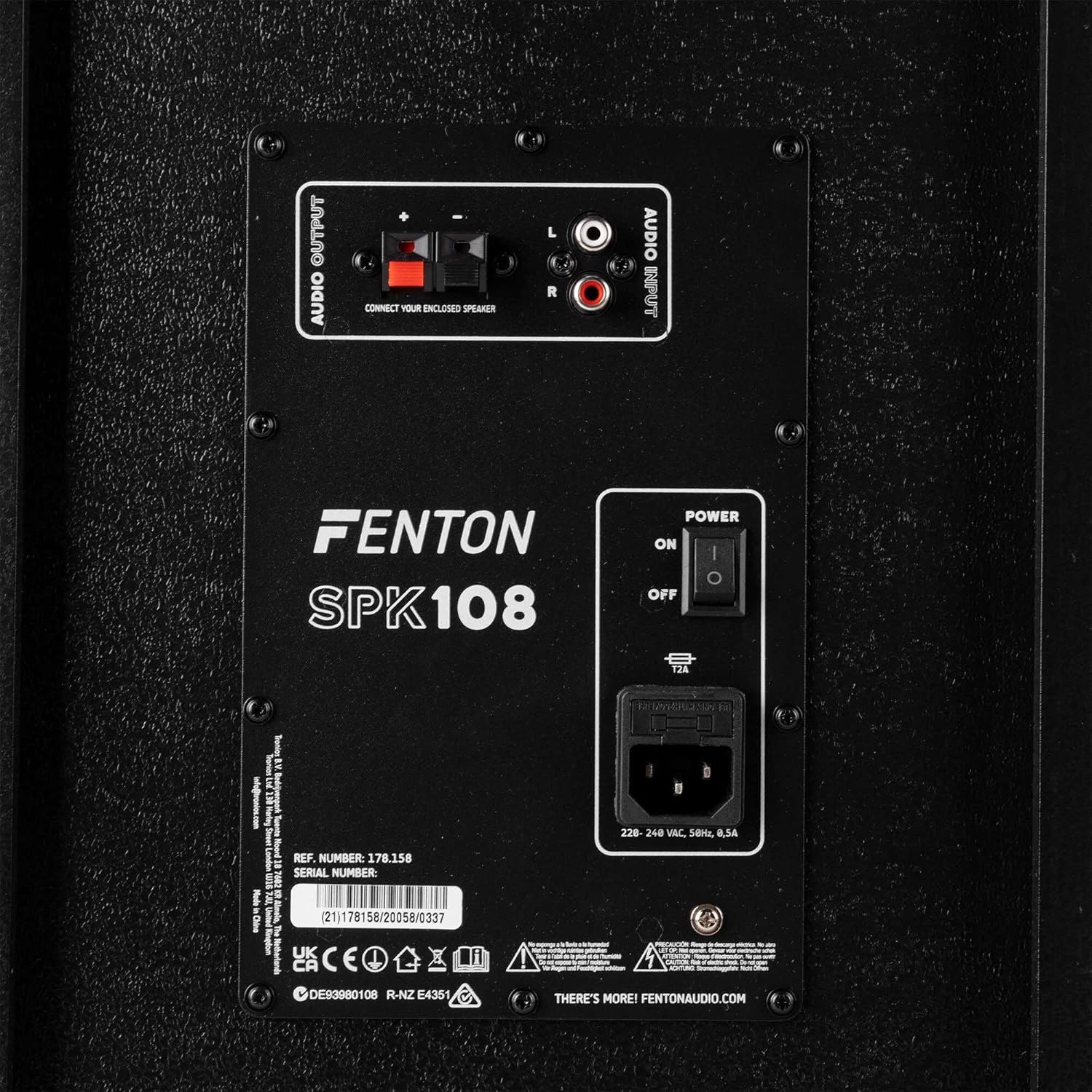 Bluetooth Party Speaker Set 400W 8 Inch LED DJ Home Audio