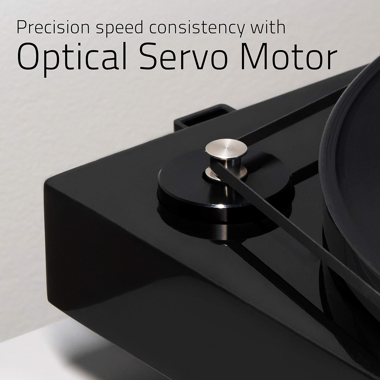 High-Fidelity Vinyl Turntable with Ortofon 2M Blue & Acrylic Platter