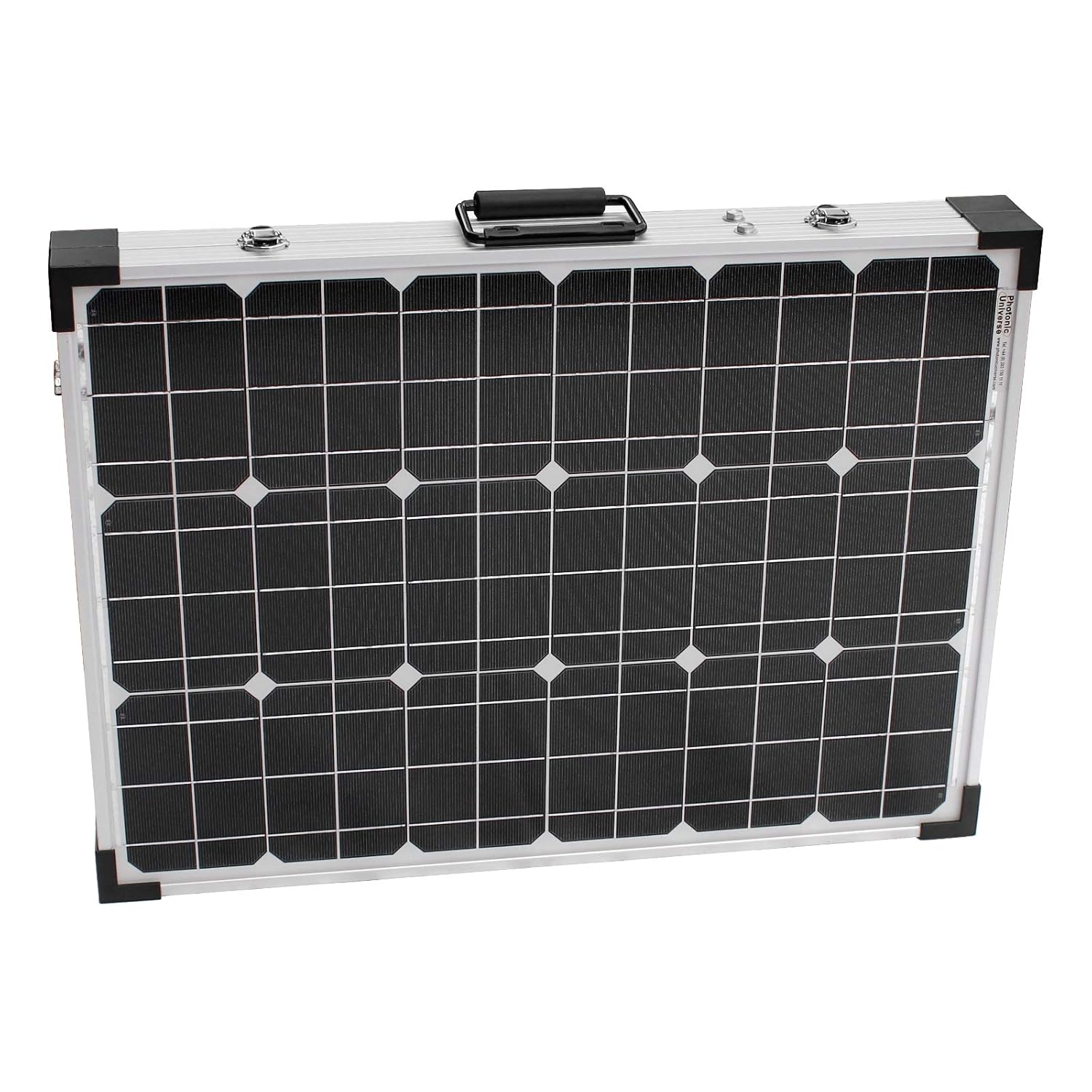 120W Foldable Solar Charging Kit 12V Waterproof Case