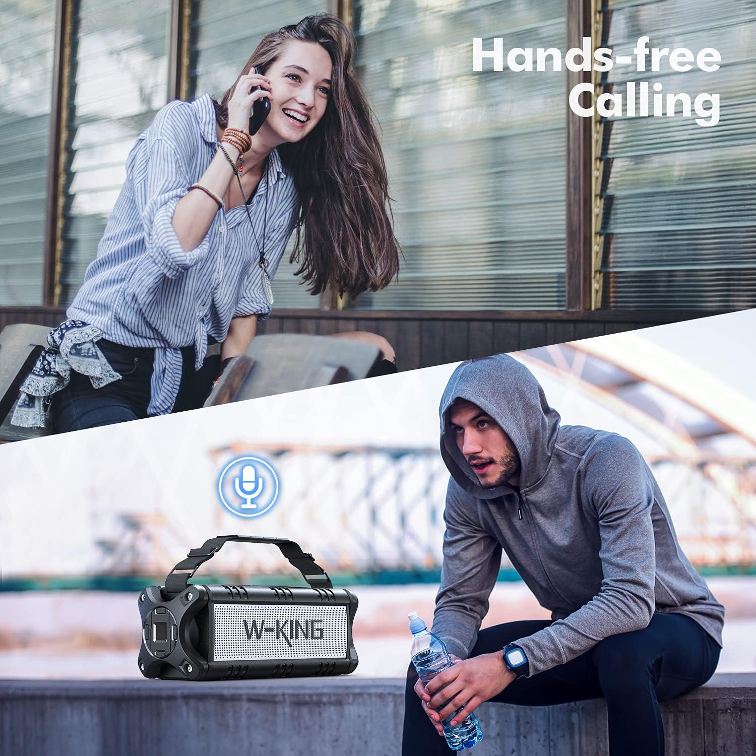 90W Bluetooth Speaker Deep Bass Waterproof 40H Playtime TWS