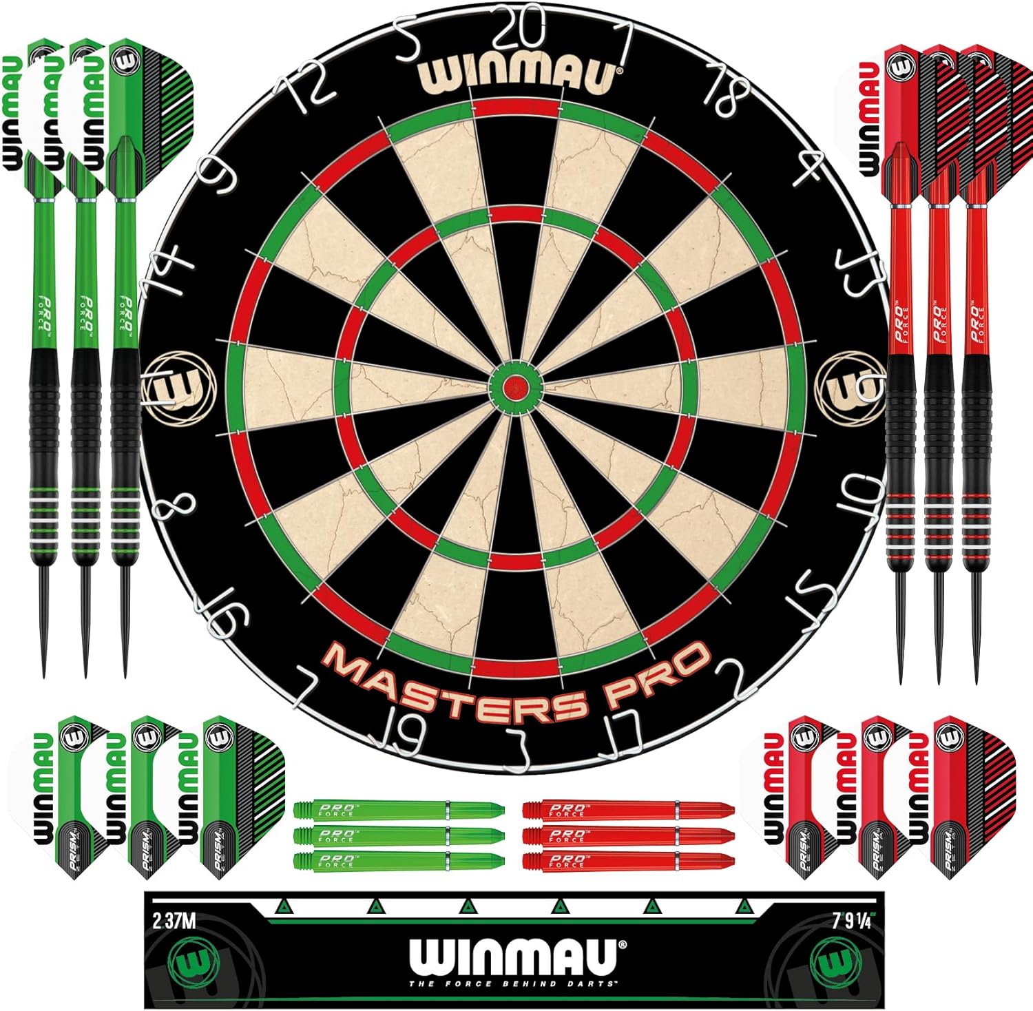 Dart Board Set with Surround Home Practice Game Room Setup