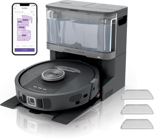 Robot Vacuum Mop Self Empty 30 Day Base LiDAR Mapping App Control