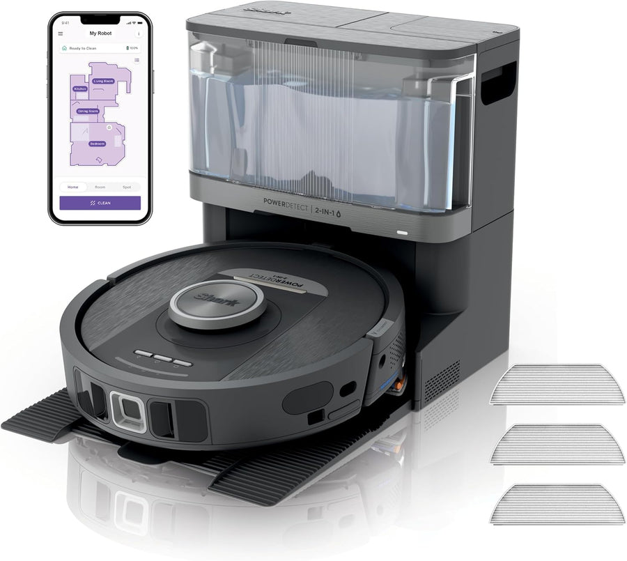 Robot Vacuum Mop Self Empty 30 Day Base LiDAR Mapping App Control