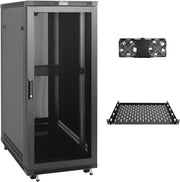 27U Free Standing Server Rack Cabinet Mesh Door 600mm