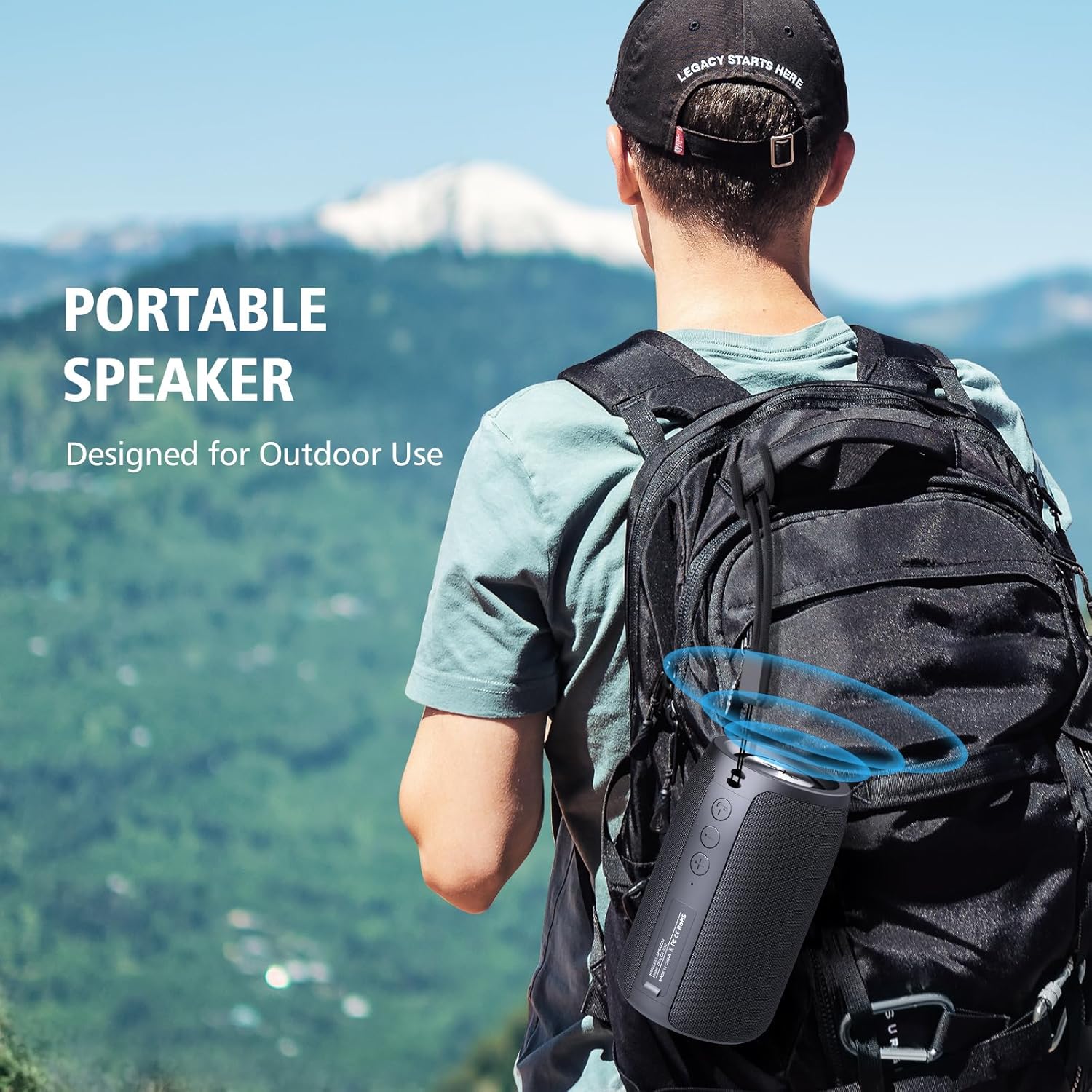 Portable Bluetooth Speaker 10W Waterproof Bass Outdoor Party