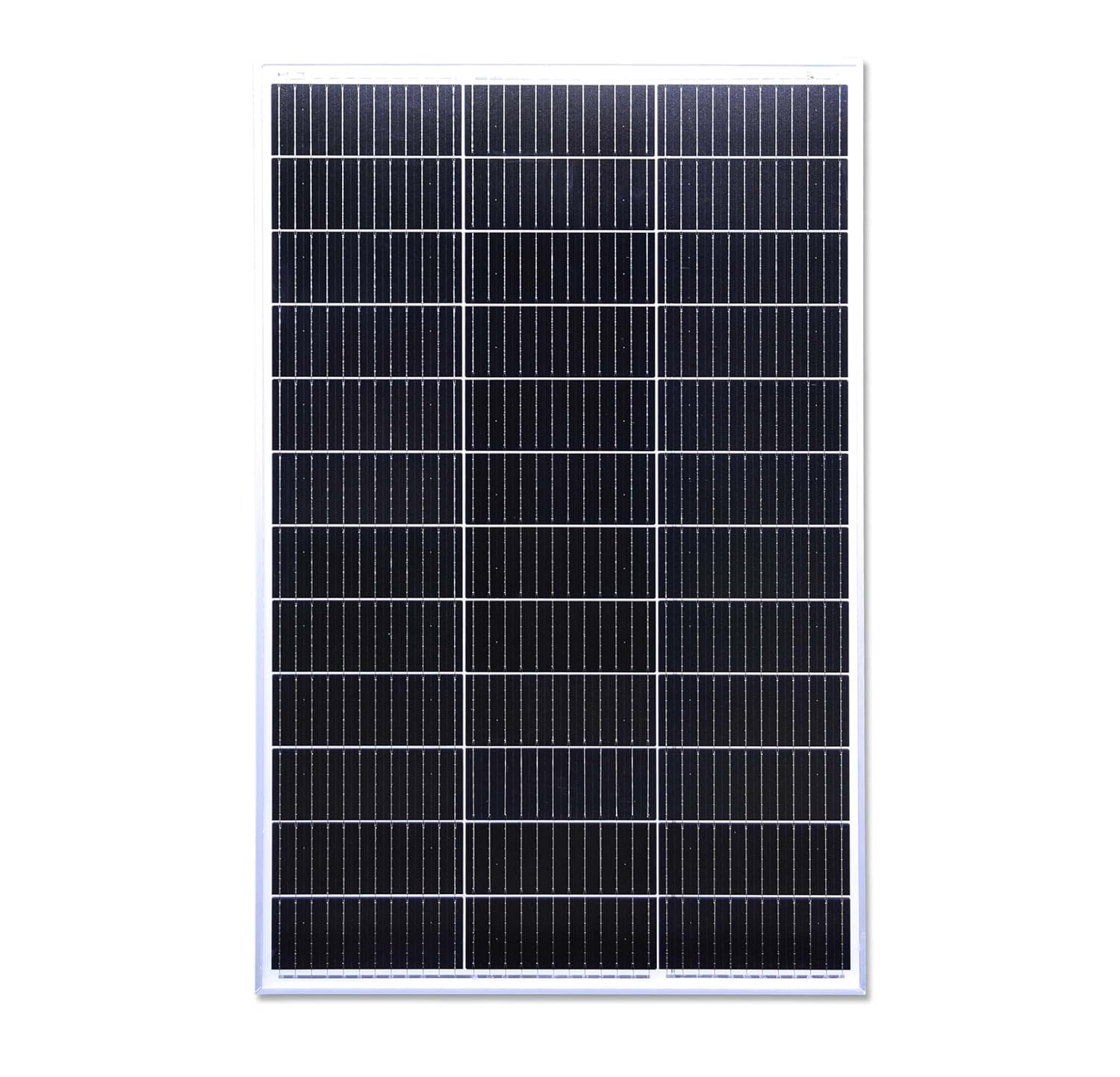 150W Solar Panel Kit Controller Mount Brackets RV Boat