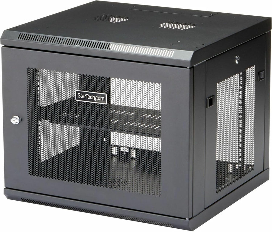 9U Wall Mount 4 Post Server Cabinet Adjustable Depth