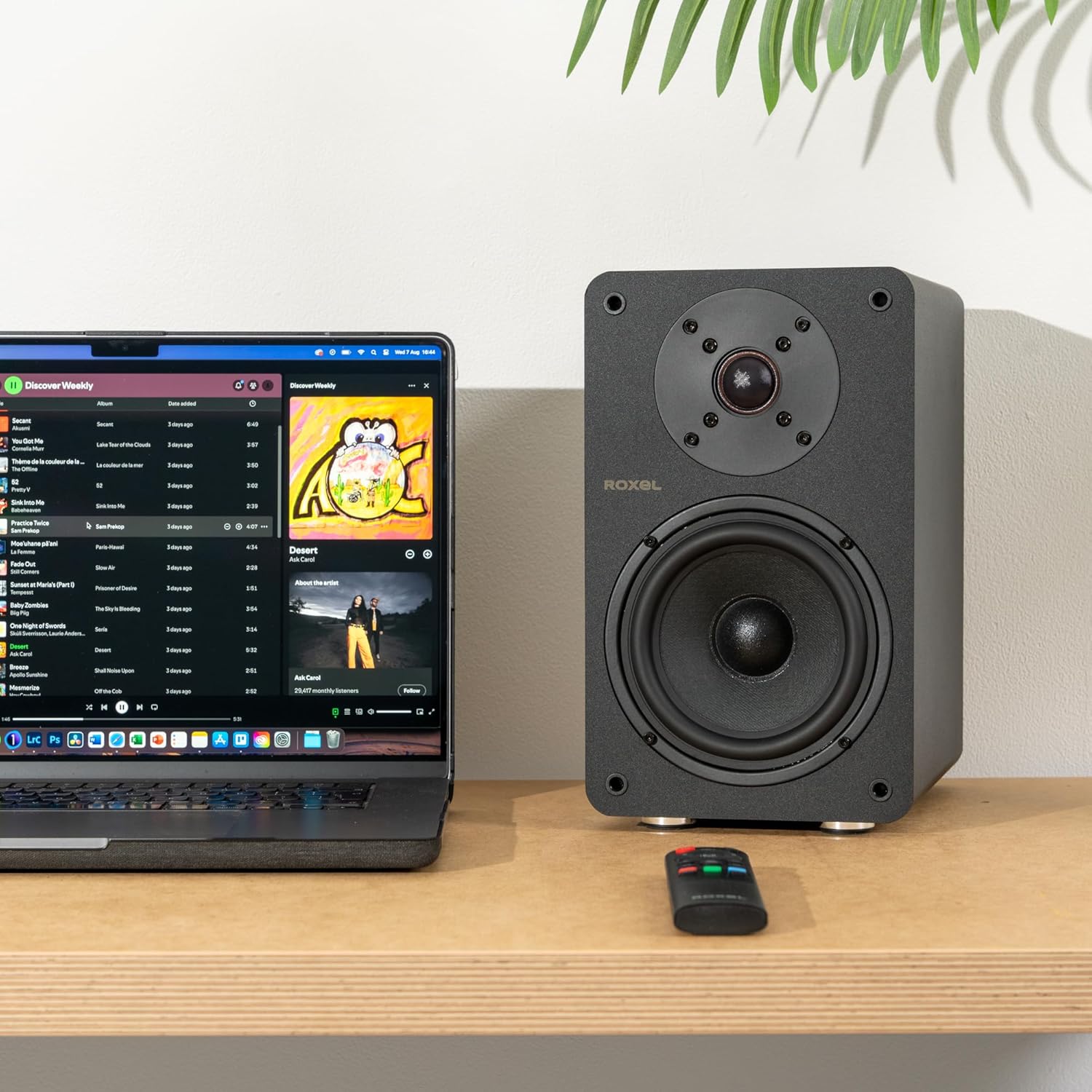 Bookshelf Speakers 100W RMS Bluetooth HDMI ARC 5.25 Bass