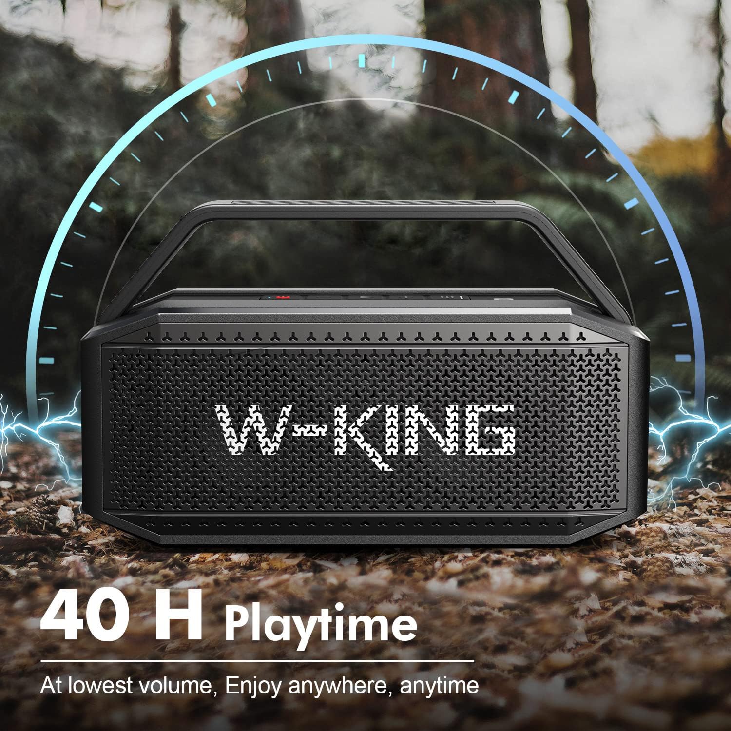 100W Bluetooth Speaker Deep Bass Waterproof 40H Playtime TWS