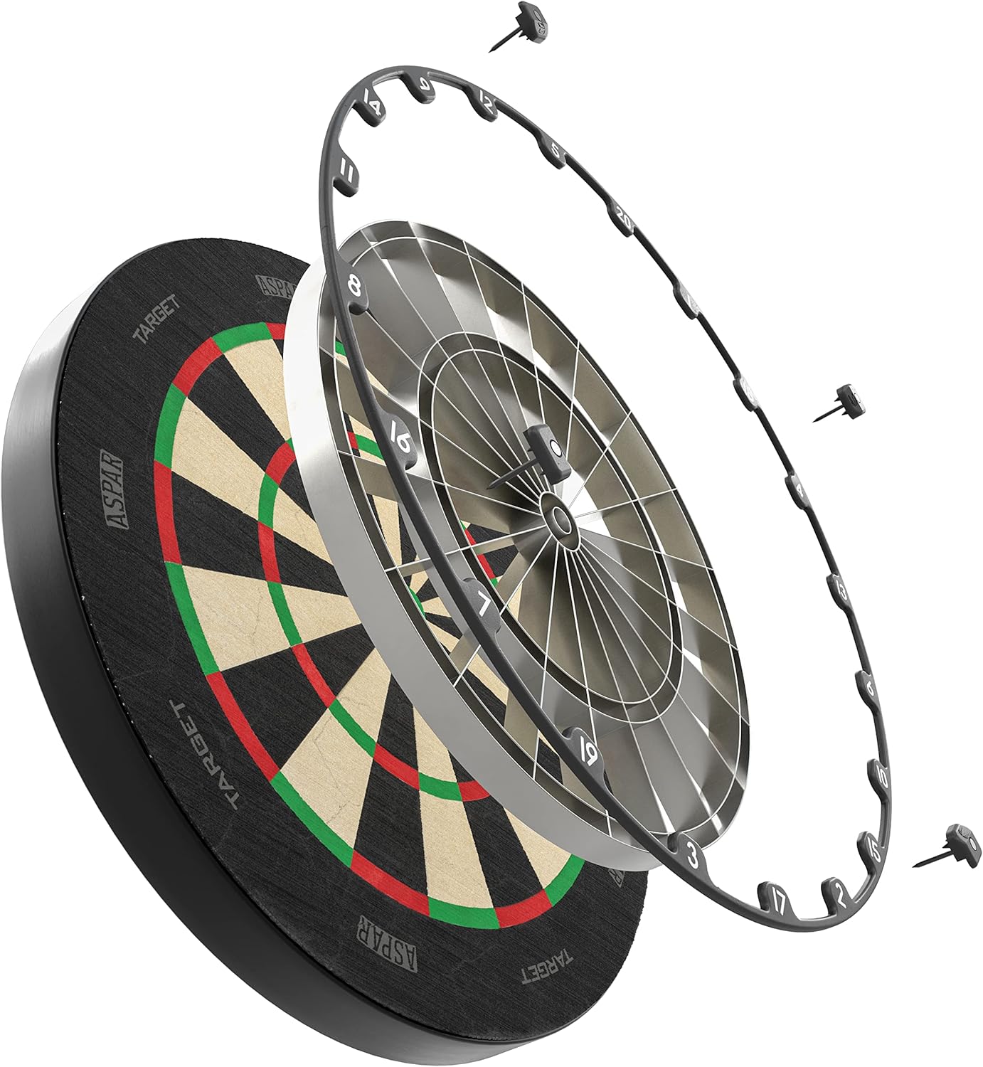 Bristle Dart Board Sisal Ultra Thin Wire Competition Size
