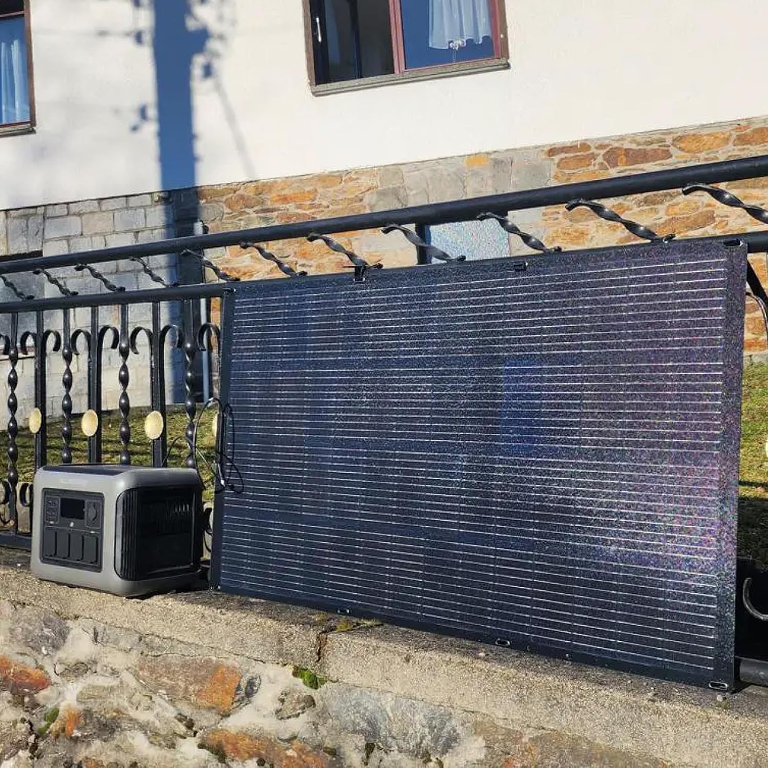 200W Flexible Solar Panel Monocrystalline Waterproof Roof RV
