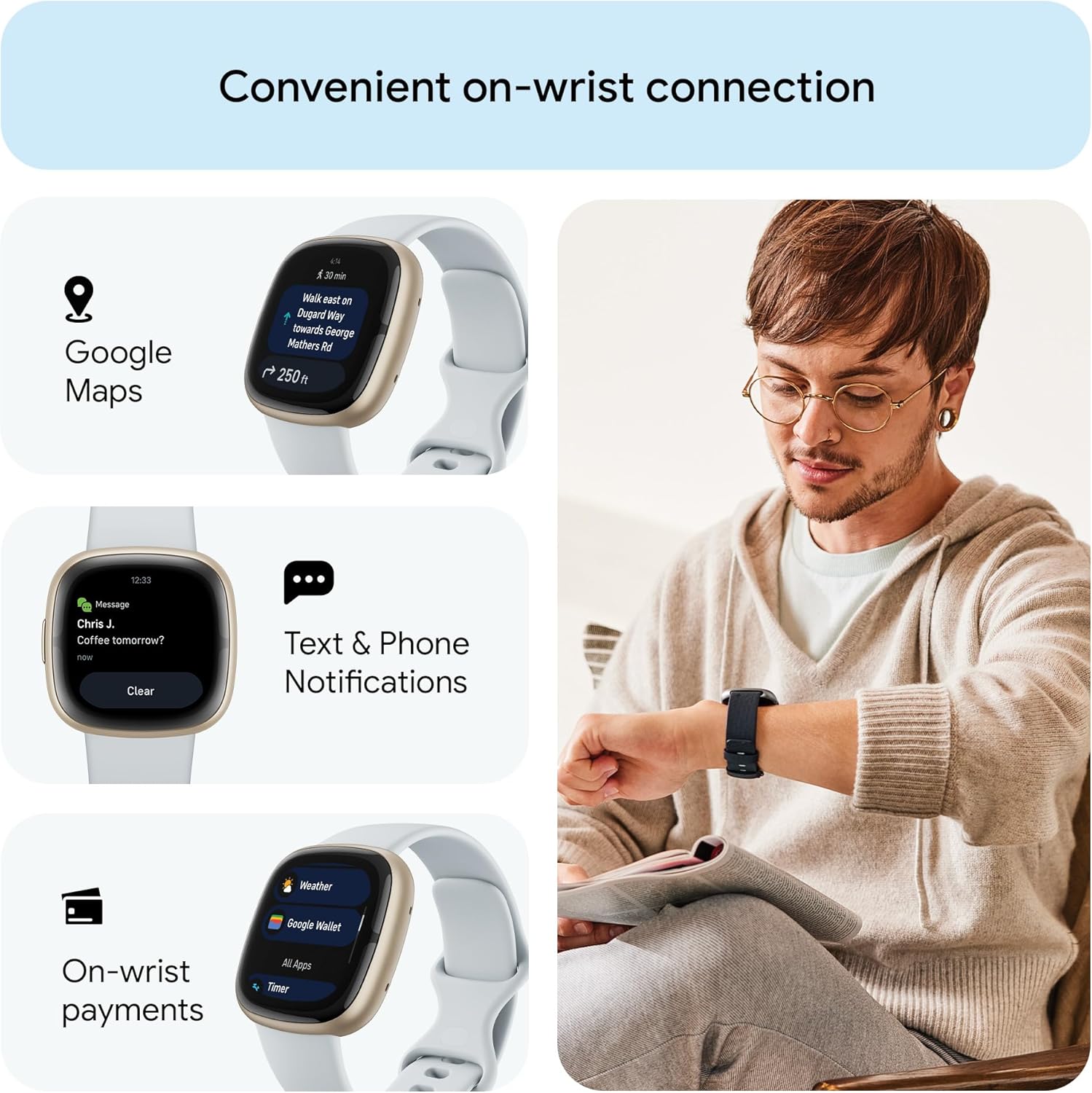 Advanced Health Smart Watch GPS ECG Sleep Stress