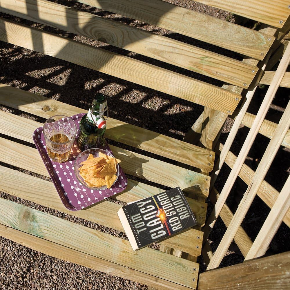 Wooden Garden Arbour Bench Pergola Seat Trellis Patio