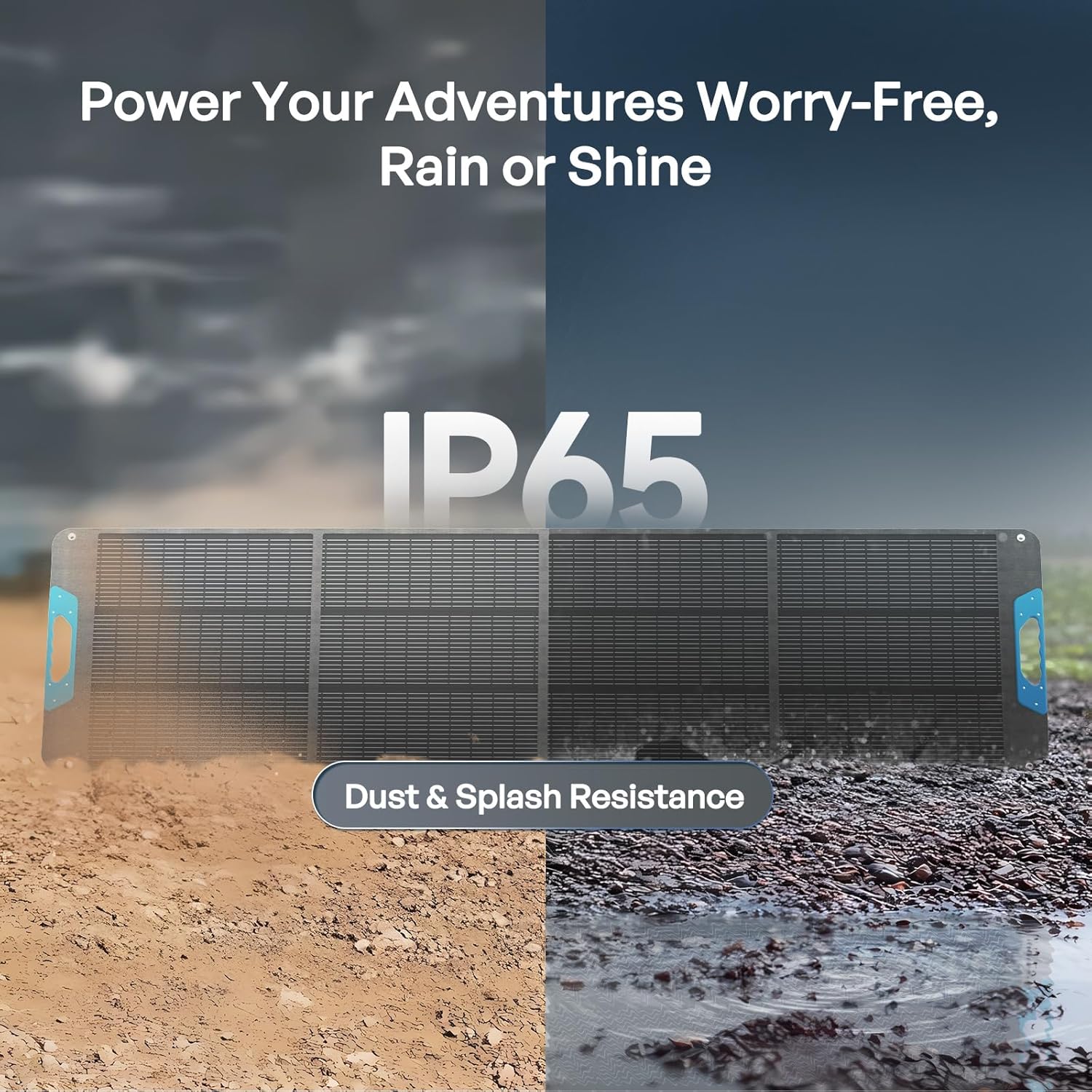 200W Portable Solar Panel Foldable 25 Efficiency USB C RV