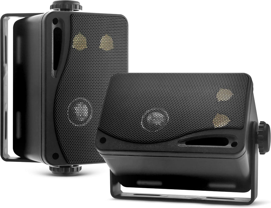 200W Outdoor Waterproof Wall Speakers Marine Patio Garden Pair