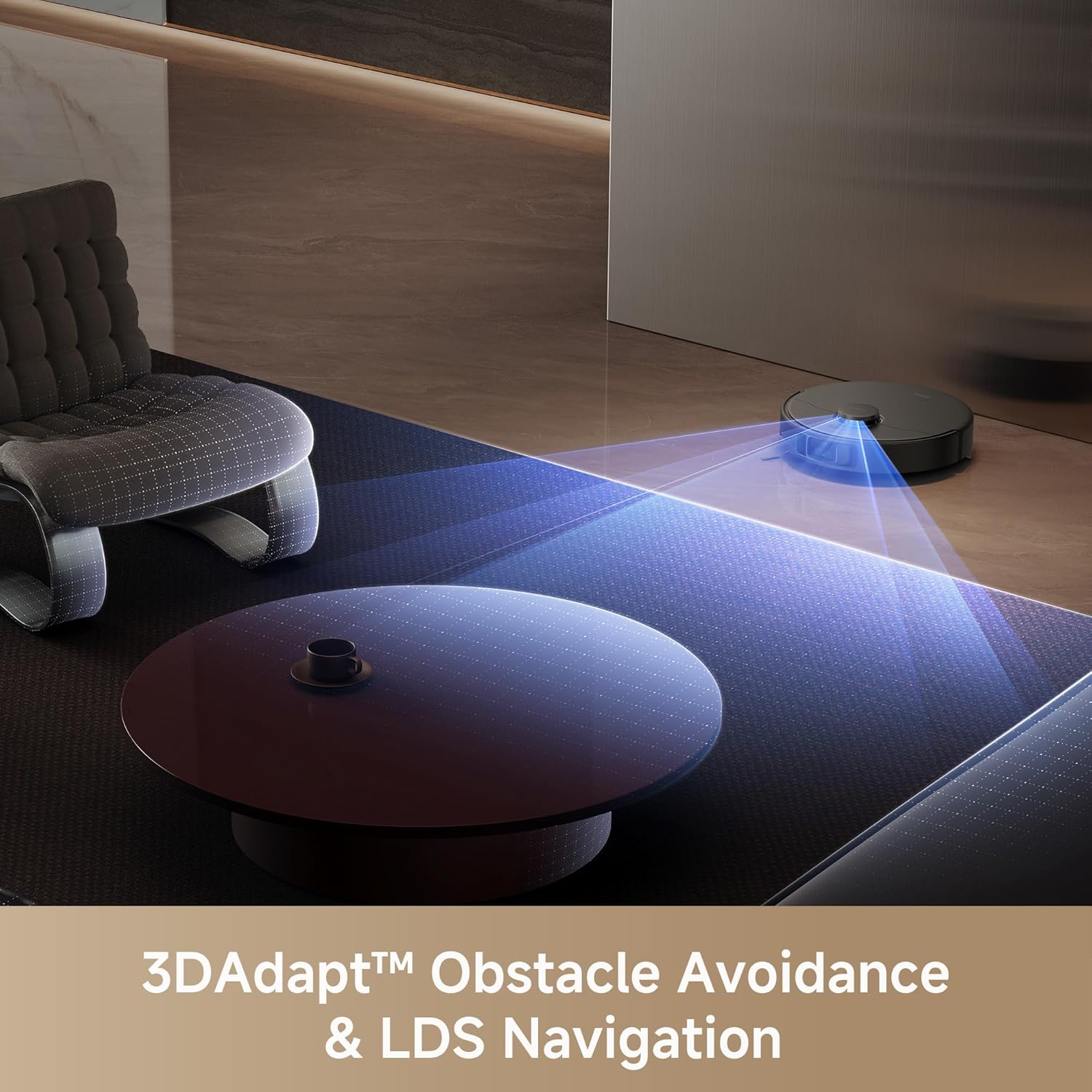 Robot Vacuum Mop 19000Pa Self Empty 90 Days Laser Mapping WiFi