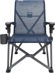 Portable Folding Camping Chair with Cup Holder Navy