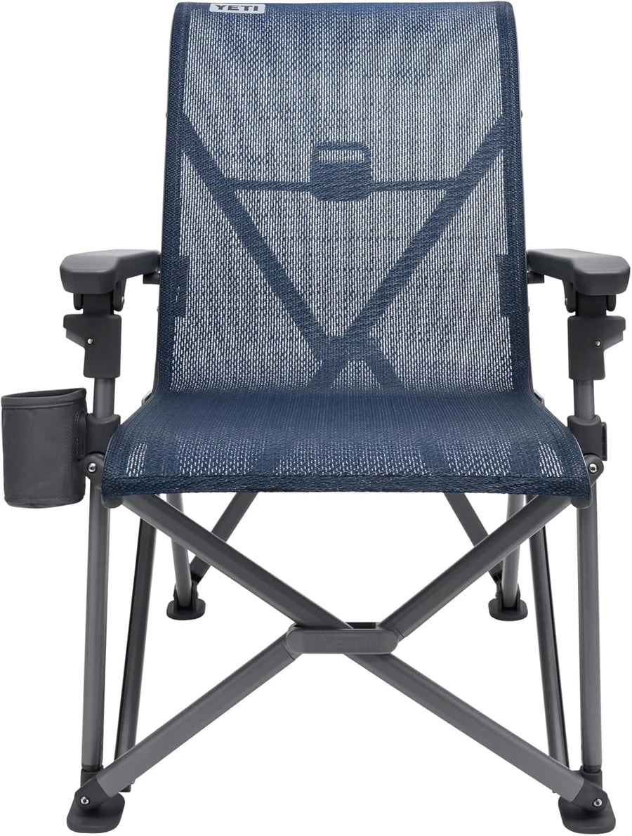 Portable Folding Camping Chair with Cup Holder Navy
