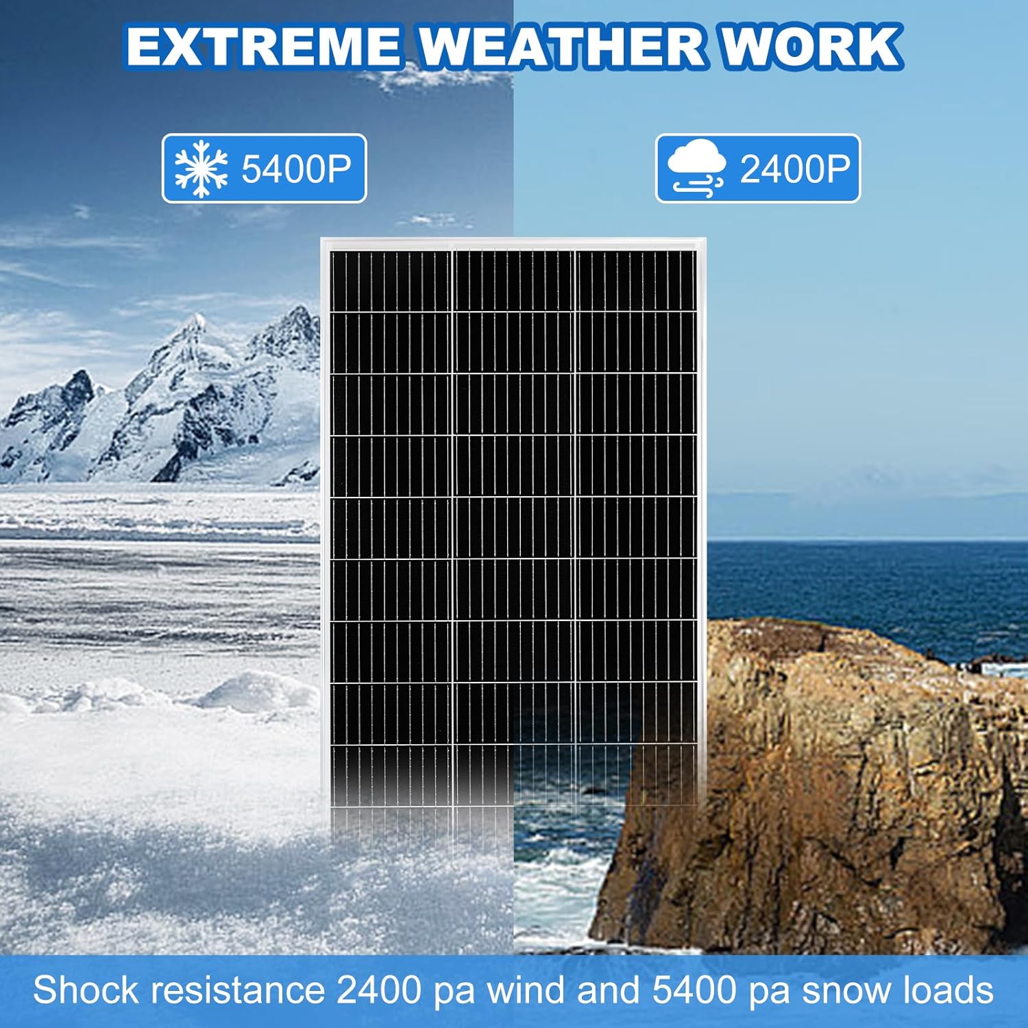 240W Solar Panel Kit 12V 2x120W Controller RV Boat Off Grid