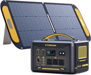 2200W Portable Power Station 1548Wh LiFePO4 Solar Generator Kit