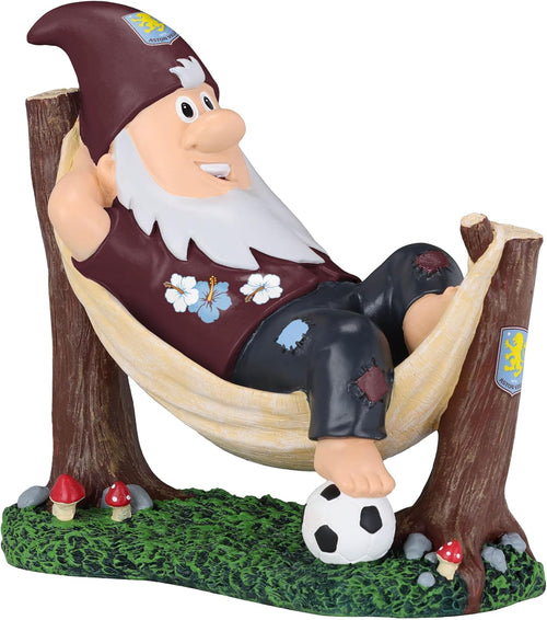 Football Hammock Gnome 20cm Hand Painted Garden Indoor Decor