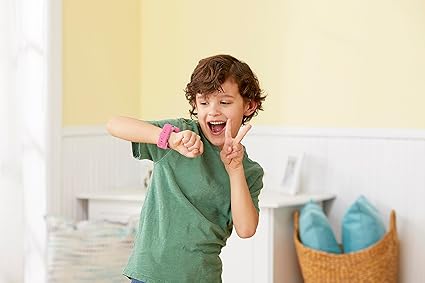 Kids Smart Watch Pink Dual Camera Games Watch