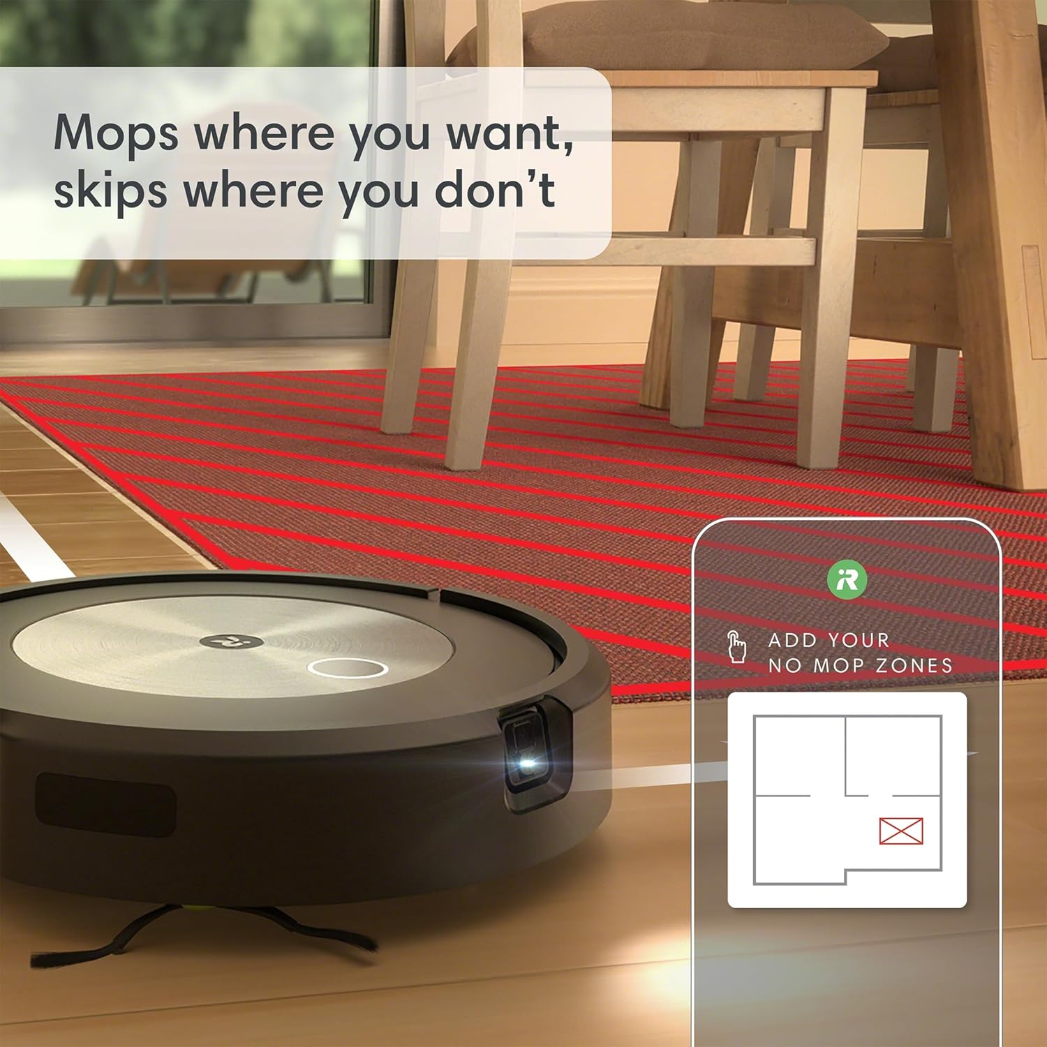 Robot Vacuum Mop Smart Mapping Pet Avoidance Alexa App Control