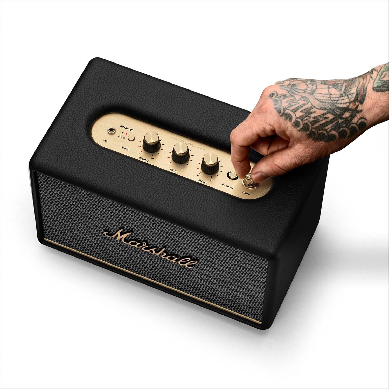 60W Bluetooth Home Speaker Retro Style Stereo Bass 5.2 Indoor Audio