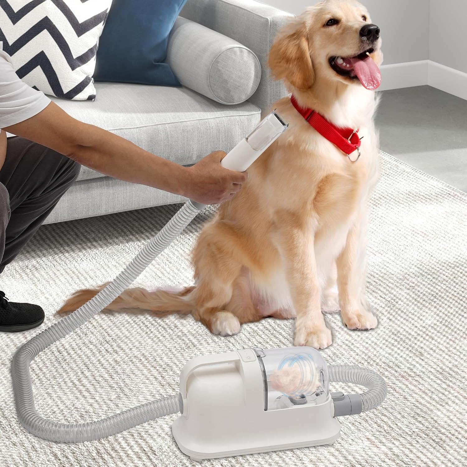 Pet Grooming Vacuum Clipper 3 in 1 11800Pa 1.4L