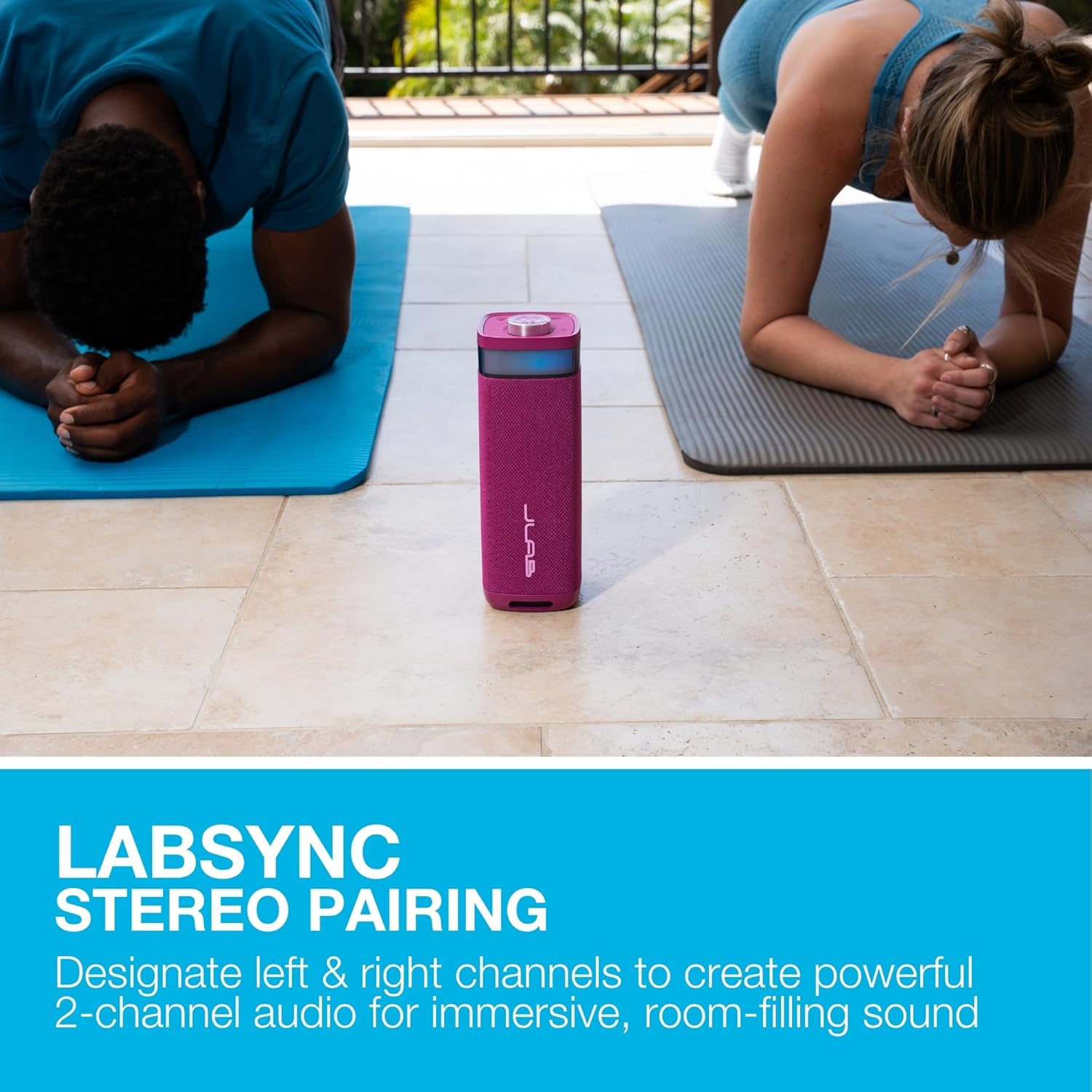 Bluetooth Party Speaker 30W Portable RGB Lights 12H Playtime