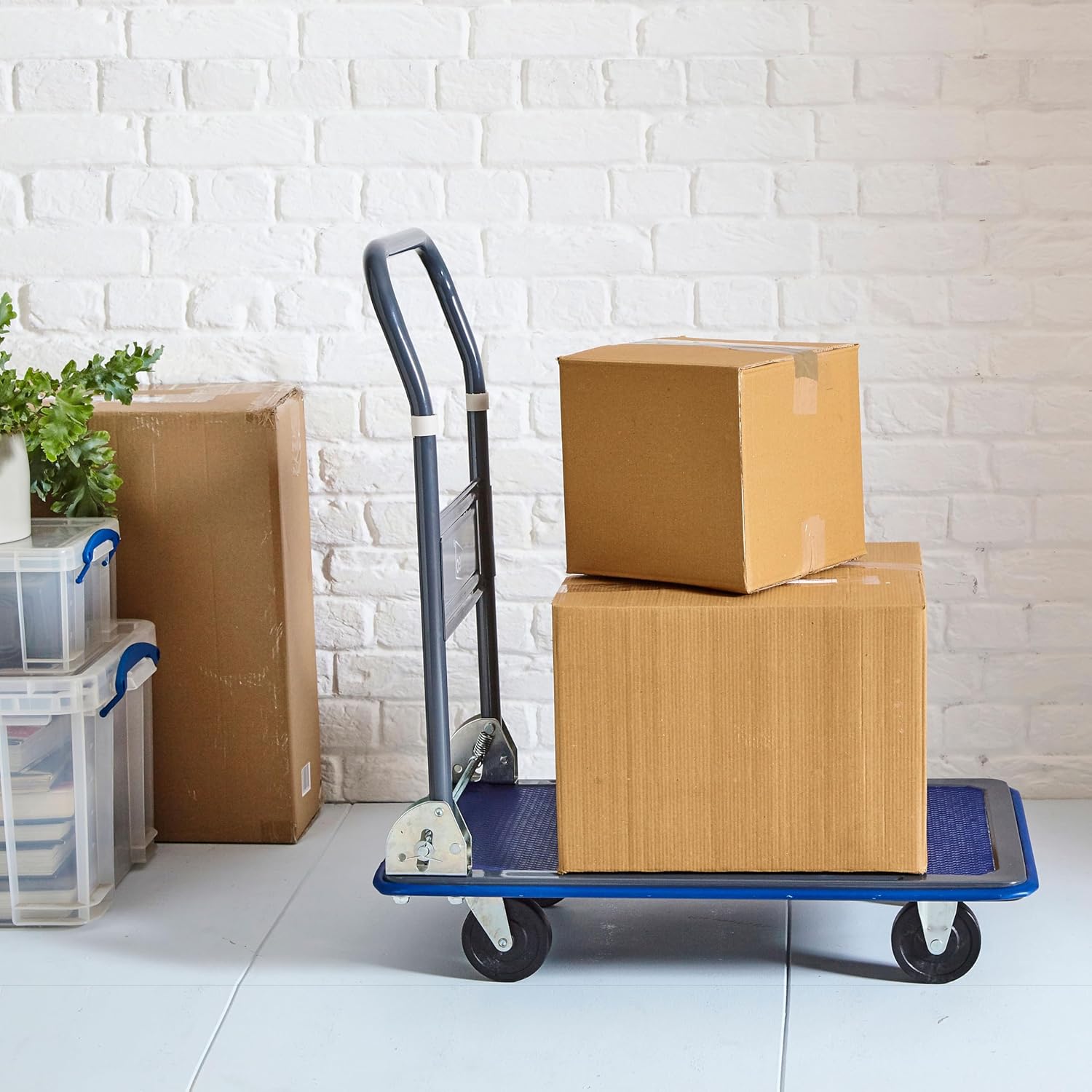 Heavy Duty Folding Sack Trolley 150KG Aluminium Hand Truck