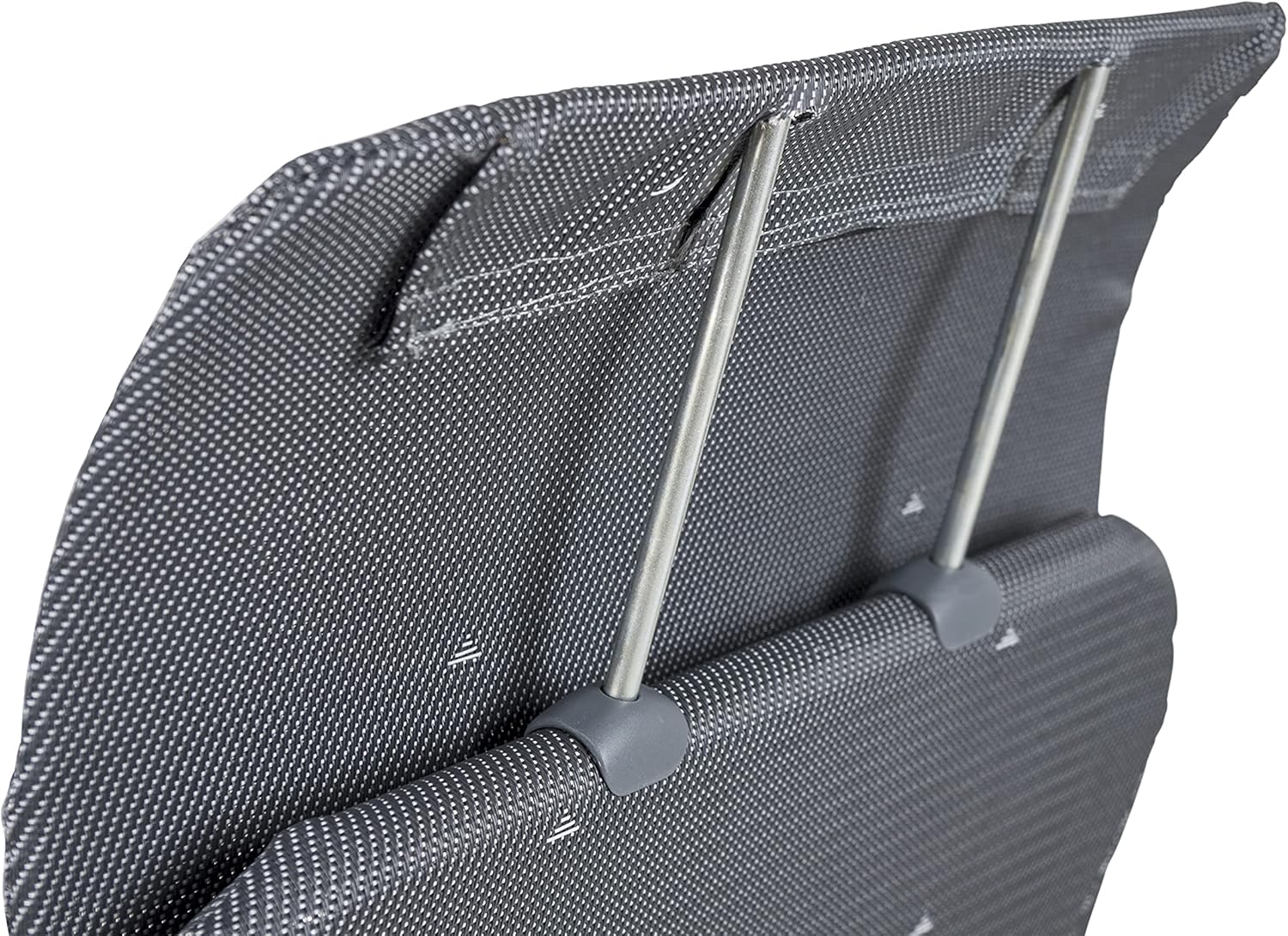 Adjustable Aluminium Camping Chair Foldable Grey