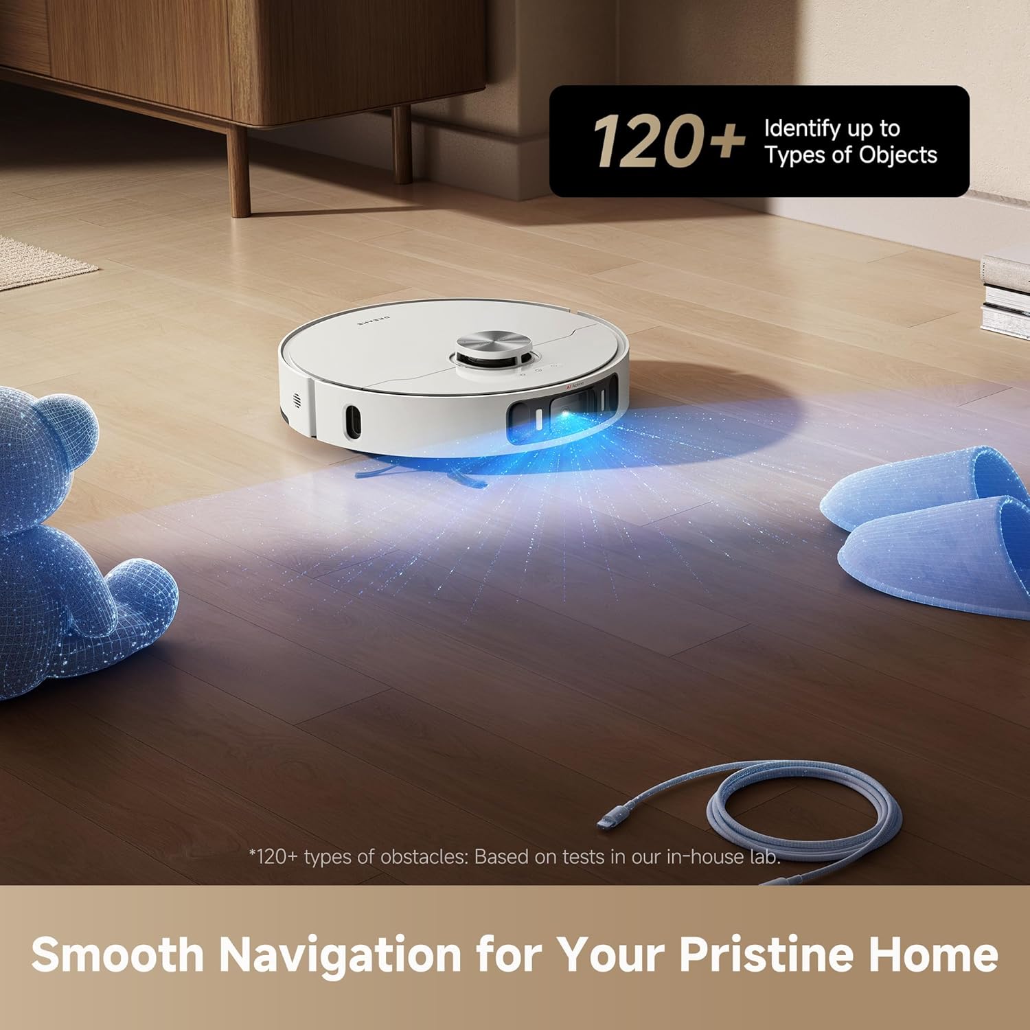 Robot Vacuum Mop 19000Pa Self Empty Auto Wash Dock LiDAR