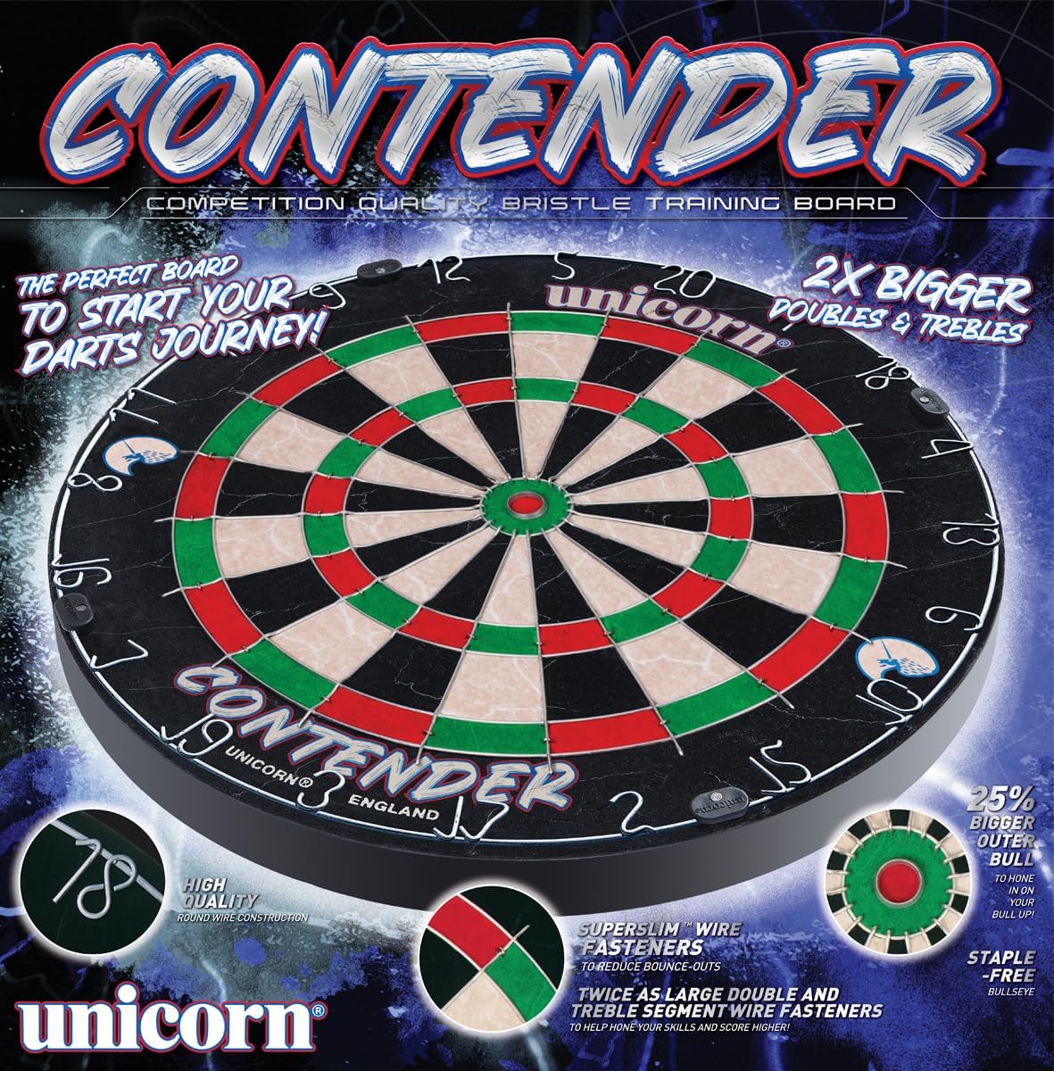 Beginner Dart Board Training Sisal Big Treble Double Easy Score