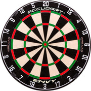 Professional Sisal Dartboard 18in Razor Thin Wire Rotating Ring