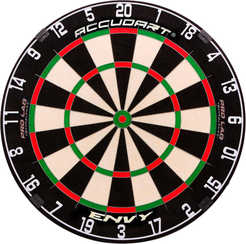 Professional Sisal Dartboard 18in Razor Thin Wire Rotating Ring