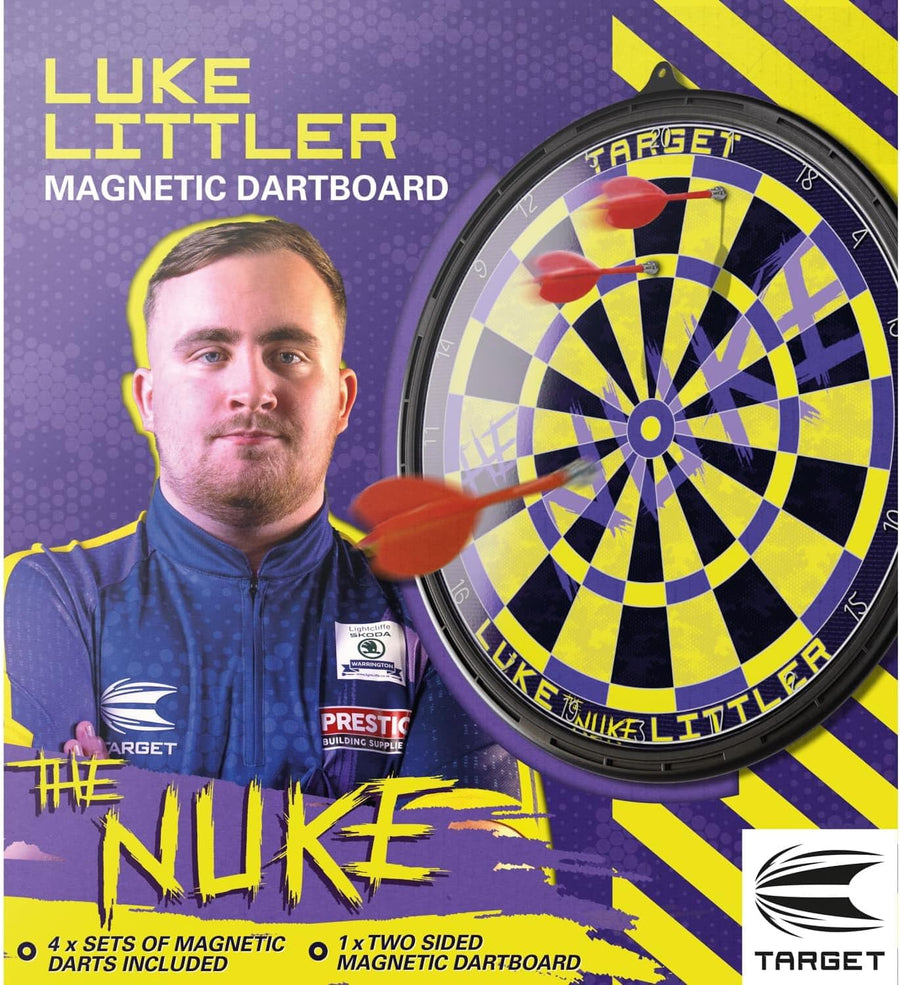 Magnetic Dartboard Set 45cm Safe Kids Darts Double Sided Game