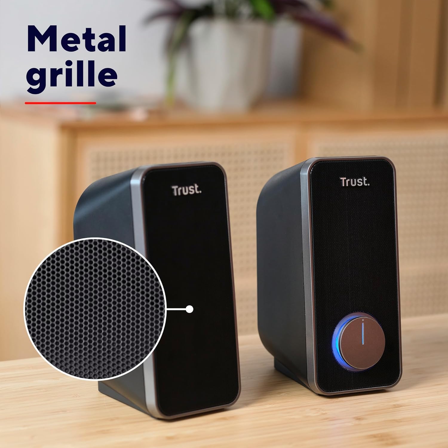 USB Powered PC Speakers 28W Stereo Desktop AUX Laptop Audio