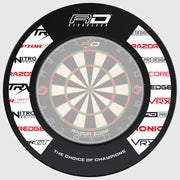 Dartboard Surround Ring Wall Protector Foam 360 Protection Fit