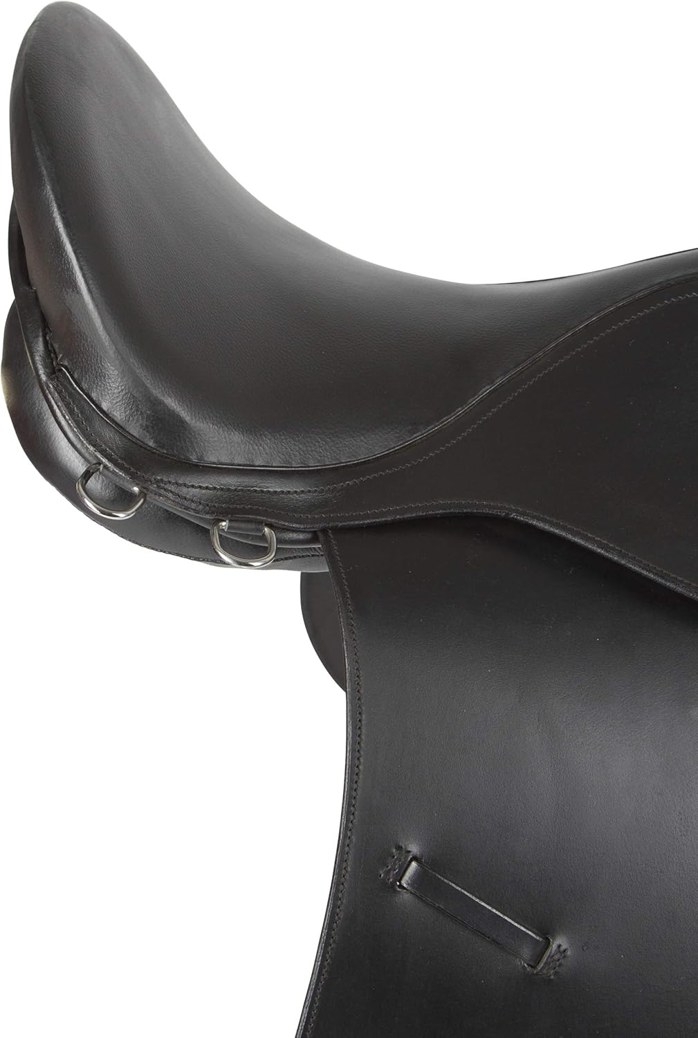 17.5 Inch Black Leather Saddle Starter Set