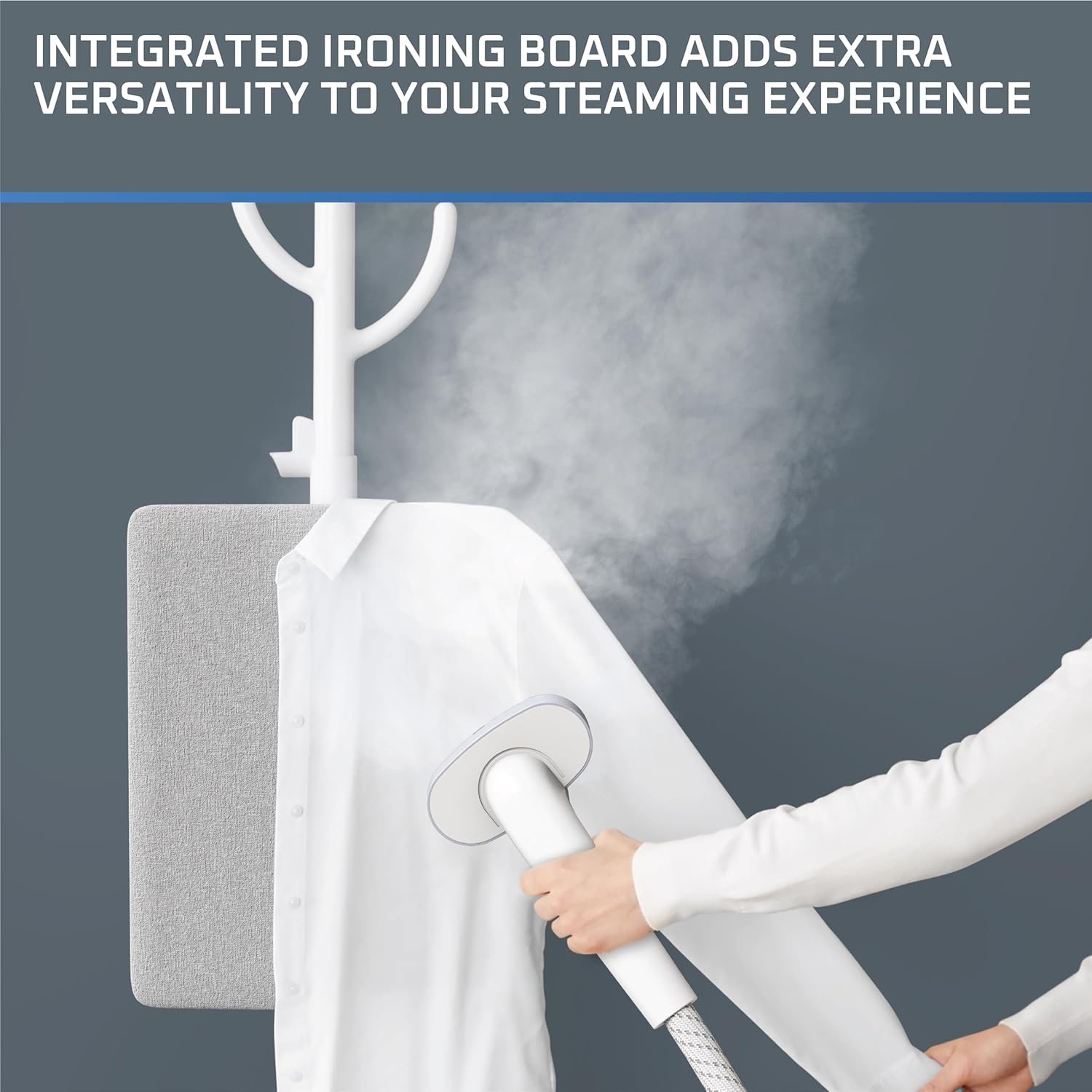 Upright Garment Steamer 38g Steam 45s Heat 3 Levels Vertical