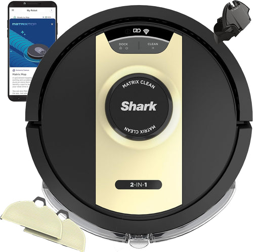 Robot Vacuum Mop Smart Mapping Sonic Scrub Pet Hair Alexa WiFi