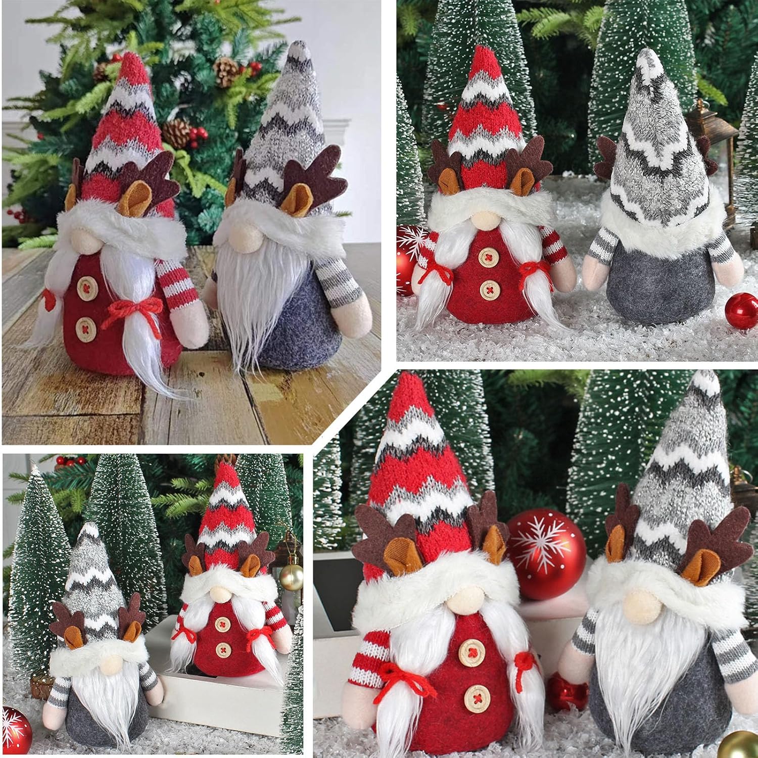 2Pcs Spring Gonk Gnomes Plush Scandinavian Home Decor