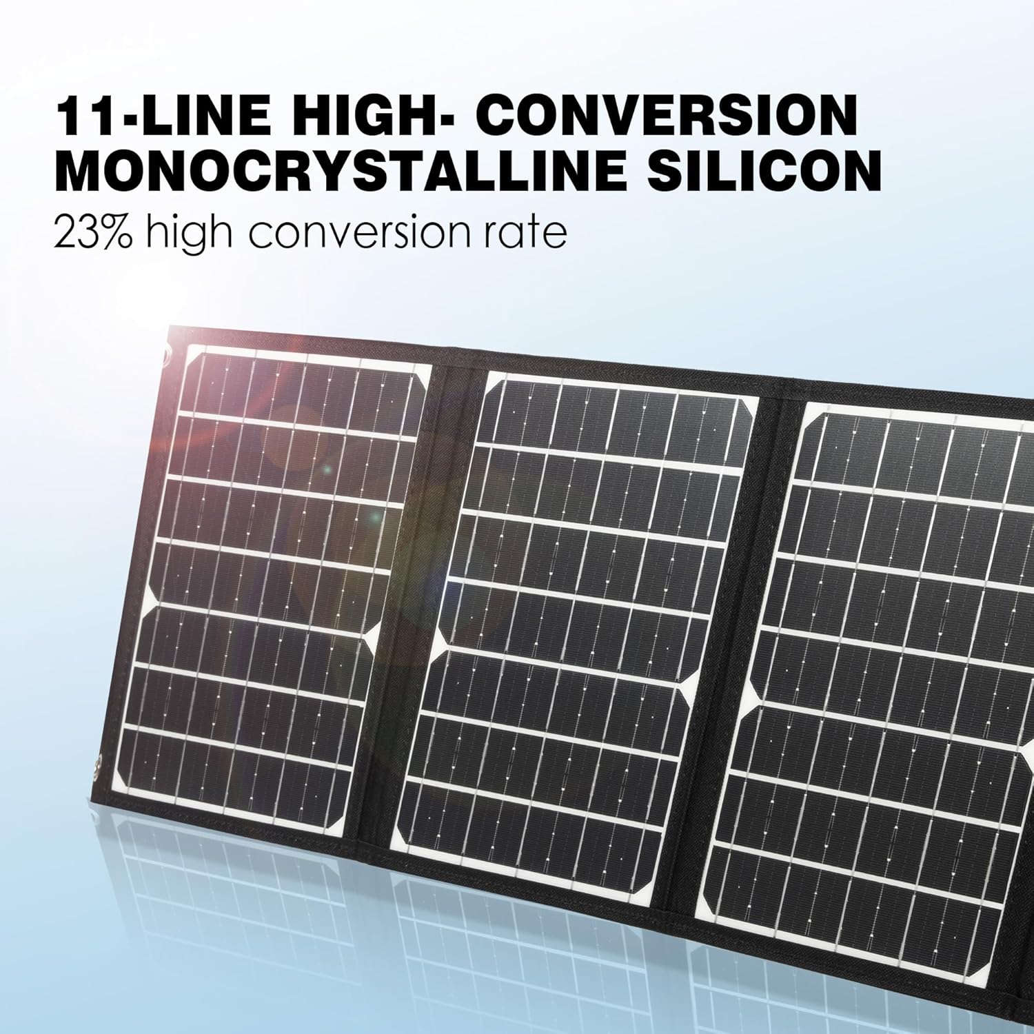 30W Foldable Solar Panel USB DC Portable Charger Camping