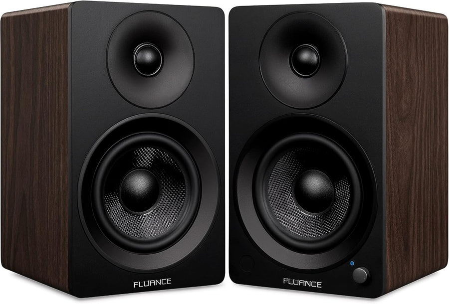 Active Bookshelf Speakers 90W Bluetooth 5 5 Inch HiFi RCA