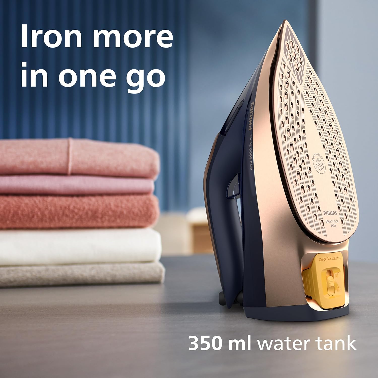3000W Steam Iron 260g Turbo Boost Intelligent Steam Sensor 350ml Tank