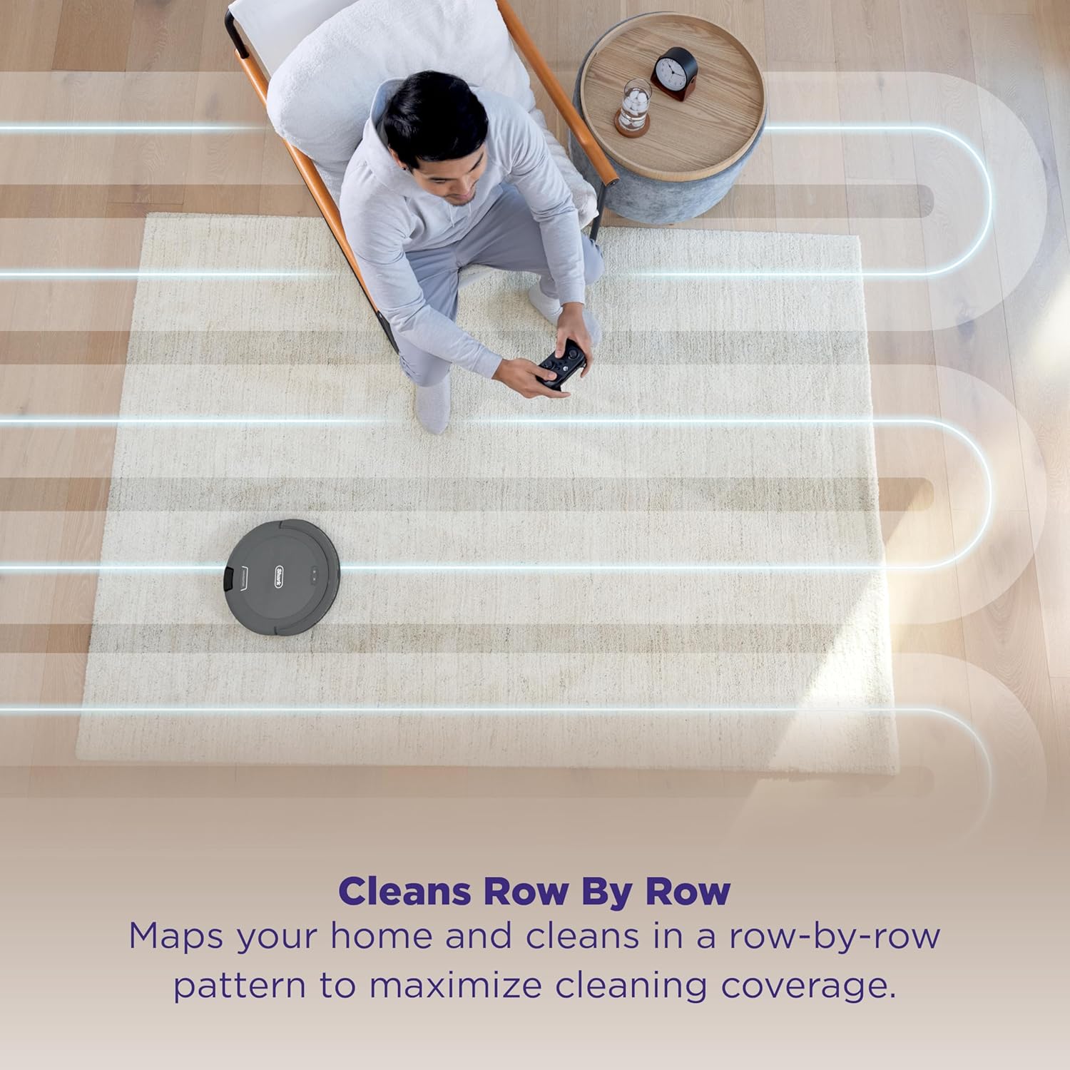 Robot Vacuum LiDAR Mapping Self Cleaning Brushroll Pet Hair Clean